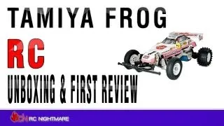 Tamiya Frog RC Unboxing & First Review