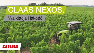 CLAAS NEXOS. Walidacja i jakość.