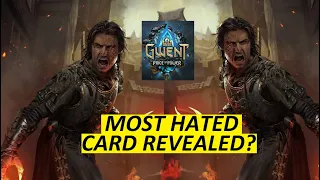 GWENT | Nilfgaard Cards Revealed! Is Rience The Most Disliked Card?