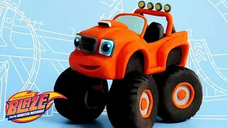 How to Make Blaze from Clay 🚗 | DIY Crafts For Kids | Blaze and the Monster Machines