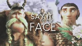 ➤『"Say it to my face" — Bocón & Eret』