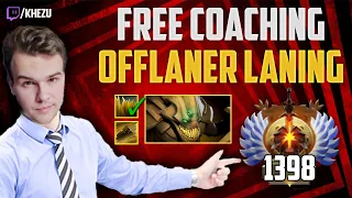 How to DOMINATE your LANE as an OFFLANER (Sand King) - 10k MMR coaching