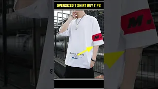 🔥Oversized T-Shirt Buy Tips | #shorts #oversizedtshirt #menfashion