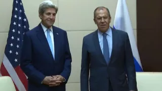 С.В.Лавров  с Государственным секретарем США Дж.Керри