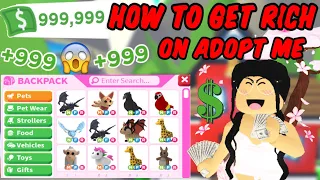 The REAL WAY to get RICH on ADOPT ME! 😱 (Roblox)