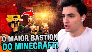 ENCONTREI O MAIOR BASTION DO MINECRAFT #1-61 [+10]