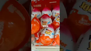 KINDER JOY Overload with surprise | ASMR #satisfying #shorts #viral #trending