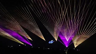 Laser show Giuseppe Ottaviani  Dreamstate Gliwice 2022