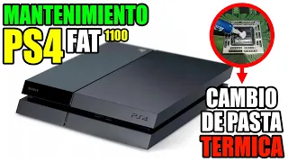 DESMONTAR PS4 FAT,  MANTENIMIENTO  + CAMBIO DE PASTA TERMICA