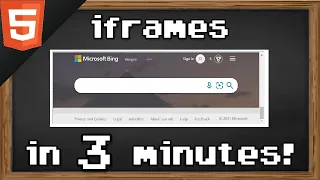 Learn HTML iframes in 3 minutes 🖼️