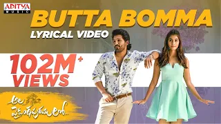 #AlaVaikunthapurramuloo Movie Song | #ButtaBomma Lyrical || Allu Arjun, Trivikram | Thaman S |#AA19