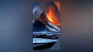 The Icelandic Earth Awakens in Bursts of Fire | Vertical Nature Short