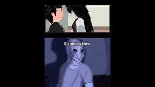 Slendrina Then Vs Now #dvloper 😮‍💨😥