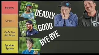 RANKING THE TOP 32 DISC GOLFERS BY ACCURACY!! Vlogmas Day 19
