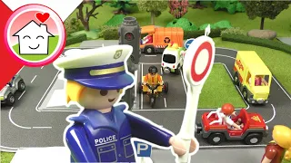 Playmobil po polsku Lenka zdaje egzamin na dziecięce prawo jazdy - Rodzina Hauserow