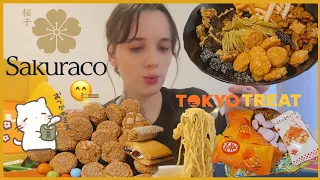 pregnancy craving snacks 🥡 TokyoTreat and Sakuraco snack boxes 🍡