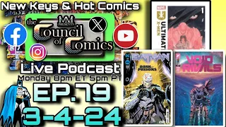 NEW KEYS & HOT COMICS of the Week! LIVE Podcast ep.79 #comicbooks #comics