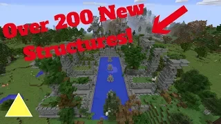 Over 200 New Structures In Minecraft! Minecraft Mods Episode 42