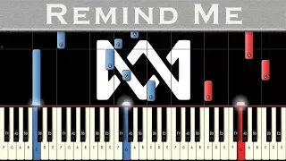 Marcus & Martinus - Remind Me | Piano tutorial