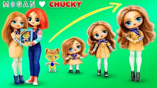 Família de Chucky e M3GAN / 31 DIYs para LOL OMG