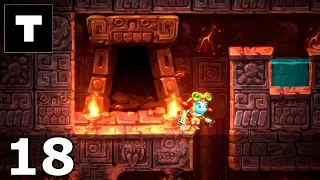 SteamWorld Dig 2 Cave 18 - Lava Shooters