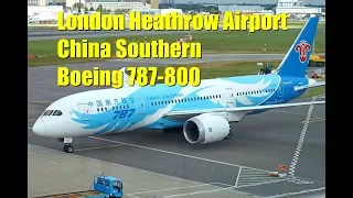 China Southern Boeing 787-800 Landing RWY27L @ London Heathrow T4