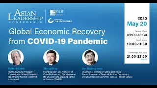 The Global Economic Recovery from COVID-19 Webinar