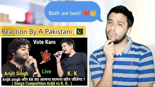 Pakistani Reacts To Arijit Singh Vs KK | Who is the best singer? | Re-Actor Ali