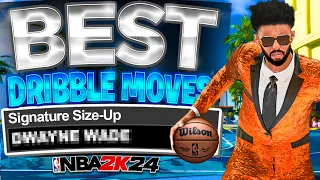BEST DRIBBLE MOVES for ALL BUILDS IN NBA 2K24 (SEASON 5) - FASTEST DRIBBLE MOVES + COMBOS 2K24!
