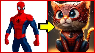 AVENGERS but MEOW-VENGERS | All Characters