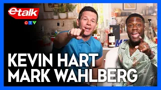 Kevin Hart and Mark Wahlberg on Canadian accents and how to pronounce Toronto | Etalk Interview