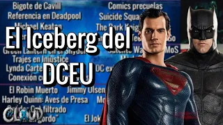 El Iceberg del DCEU (Universo Extendido de DC)