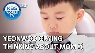 Yeonwoo crying thinking about Mom :( [The Return of Superman/2020.02.08]