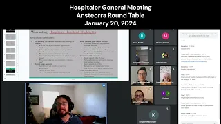 Hospitaler General Meeting January 2024