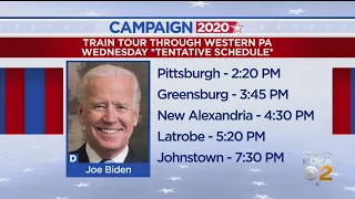 Former VP Biden Campaigning By Train Through Western Pa.