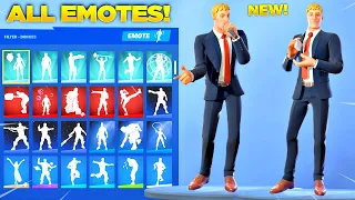 Fortnite AGENT JONES SKIN with All my Fortnite Dances & Emotes! (Fortnite Chapter 2 Season 6)