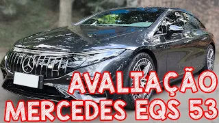 Avaliação Mercedes EQS 53 AMG - A MAIOR CENTRAL MULTIMIDIA DO MUNDO E A MECA MAIS TOP