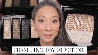 CHANEL Holiday Collection 2023 - Swatches and Demo!