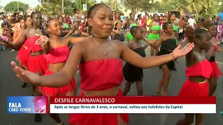 Desfile carnavalesco | Fala Cabo Verde