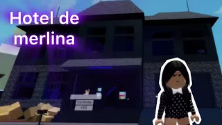 Armé un hotel de Merlina y mi prima lo fue a probar