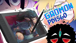 GAOMON PD1560 Pen Display Review ((+speedpaint))