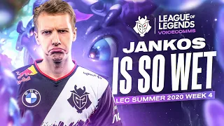 Jankos Is So Wet | LEC Summer 2020 Week 4 Voicecomms