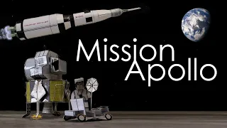 Mission Apollo : Homemade with paper model