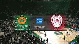 Basket League 2023 - 2024 | Play Off - 1ος Tελικός | Παναθηναϊκός - Ολυμπιακός | 05/06/2024 | ΕΡΤ