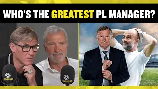 Pep Guardiola or Sir Alex? 😍 Jordan & Souness discuss who's the greatest EVER Premier League manager