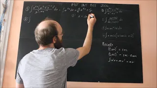 MIT Integration Bee 2006 - 4 Integrals