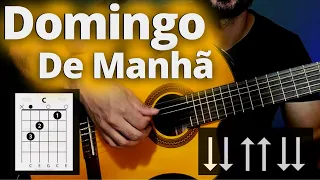 Como Tocar Domingo De Manhã No Violão, Marcos e Belutti (SIMPLIFICADA)