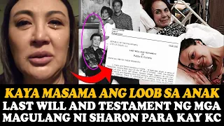 BILLION PALA❗DETALYE NG LAST WILL AND TESTAMENT NINA ELAINE AT PABLO CUNETA PARA KAY KC CONCEPCION