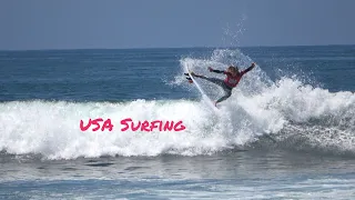 USA Surfing at Lower Trestles Heat-5 (U16)