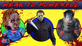 Slasher Movie Villains: Weak to Powerful 🔪🩸